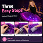 🏆 Last Day 50%OFF!🎁LED Light Up Sequin Tutu Skirt Star Mesh Princess Skirt for Girls