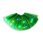 🏆 Last Day 50%OFF!🎁LED Light Up Sequin Tutu Skirt Star Mesh Princess Skirt for Girls