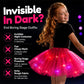 🏆 Last Day 50%OFF!🎁LED Light Up Sequin Tutu Skirt Star Mesh Princess Skirt for Girls