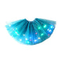 🏆 Last Day 50%OFF!🎁LED Light Up Sequin Tutu Skirt Star Mesh Princess Skirt for Girls