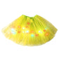 🏆 Last Day 50%OFF!🎁LED Light Up Sequin Tutu Skirt Star Mesh Princess Skirt for Girls