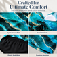 Plus Size Two Piece Tankini Set with Swim Shorts for Women