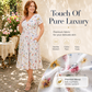 💃2026 Summer Hot Sale 70% OFF🌿⏳Women's V-Neck Floral Print Dress with Twist Waist
