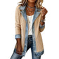 🍂Autumn Hot Sale 60% OFF🔥Women’s Elegant Denim Spliced Ribbed Knit Coat