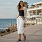 🌺Summer Hot Sale 50% OFF👖Women’s High‑Waist Cargo Capri Pants, Comfort Casual Cropped Trousers