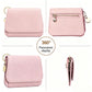 💖Buy 1 Get 1 Free!! ✨Only ￡8.99!!💕RFID Blocking Short Wallet for Women, Mini Card Holder Purse with Key Ring, Coin Pocket & ID Window👛