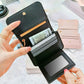 💖Buy 1 Get 1 Free!! ✨Only ￡8.99!!💕RFID Blocking Short Wallet for Women, Mini Card Holder Purse with Key Ring, Coin Pocket & ID Window👛