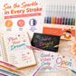 🎁Christmas Hot Sale 50% OFF🎅 Quick-Drying Sparkle Pen Set for Cards, Planners and Scrapbooks🎨