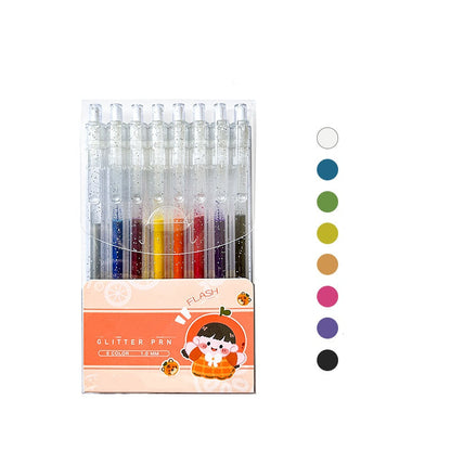 🎁Christmas Hot Sale 50% OFF🎅 Quick-Drying Sparkle Pen Set for Cards, Planners and Scrapbooks🎨