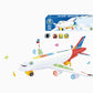 🥳 Limited-Time SALE 60% OFF ✈️🎁 Kids Electric Aircraft Model Toy | Lights, Music & Auto Bump Function🧒✨