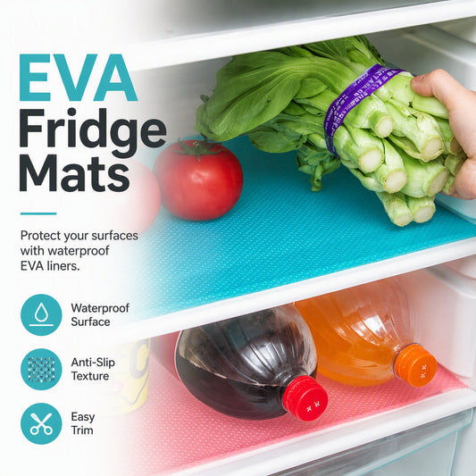 🍃Last Day Buy 2 Get 1 Free🧊Waterproof Fridge Shelf Liners – Non-Slip, Easy-Clean & Food-Safe✨