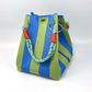 👜 Limited Time Special Price ￡8.99!!✨Boho Striped Knit Bucket Handbag for Women – Handmade Summer Beach Shoulder Bag