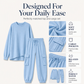 💥Limited Time 50% OFF ✨Women’s Casual Crew‑Neck Top & Multi‑Pocket Cargo Pants 2‑Piece Outfit Set
