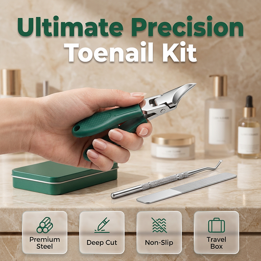 🔥Limited‑Time 50% OFF ✂️3‑Piece Ingrown Toenail Clipper Set｜Professional Heavy‑Duty Podiatry Nail Tool Kit