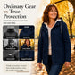 ⏳ Limited Time 60% Off! 💥Women's Plush-Lined Windproof Hooded Jacket
