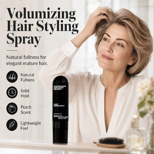 💁LAST DAY SALE 50% OFF💗🍑 Volumizing Hair Spray,Peach Scent, Instant Lightweight Volume for Fine Flat Hair, Non-Sticky Long Lasting Styling Mist✨
