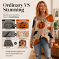 🎁Halloween Hot Sale 50% OFF🎃Women’s Halloween Pumpkin & Bat Print Batwing Open‑Knit Sweater, Loose Fit Festive Fall Pullover Top