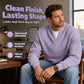⏳LAST DAY SALE 60% OFF !!📢Men's Waffle‑Knit Henley Long‑Sleeve Shirt, Casual Loose Fit Layered Pullover Tee For Daily Wear