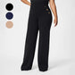 💥UP to 63% OFF! 👖 Women's Plus Size High Stretch High Waist Wide‑Leg Pants, Elegant Casual Long Trousers