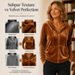 🎉This Week's Special Sales - 60% OFF🍁Women's Velvet Zip-Up Hooded Sweatshirt