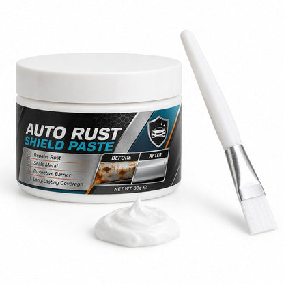 ⏳ LAST DAY SALE 50% OFF !! 📢 Auto Rust Shield Paste, Repair Rust At Home In Minutes with Free Brush