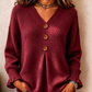 🍂 This Week's Special Sales - 60% OFF✨👚 Women’s V-Neck Knit Jumper – Flattering, Cosy & Effortlessly Chic