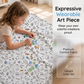 🎉This Week's Special Sales - 60% OFF✨Creative Cozy Coloring Blanket Kit | Washable Colouring Throw With Markers