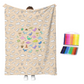 🎉This Week's Special Sales - 60% OFF✨Creative Cozy Coloring Blanket Kit | Washable Colouring Throw With Markers