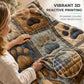 🐶LIMITED‑TIME 60% OFF! 🐾Cute Paw Print Soft Flannel Blanket – Snuggly, Warm, Lovely Home Decor 🛌