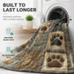 🐶LIMITED‑TIME 60% OFF! 🐾Cute Paw Print Soft Flannel Blanket – Snuggly, Warm, Lovely Home Decor 🛌