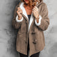 🎉This Week's Special Sales 60% OFF 🧥 Women’s Hooded Suede Duffle Coat, Warm Plush Fleece Lined Winter Jacket