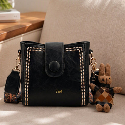 🍂 Autumn Hot Sale 50% OFF🔥 👜 Vintage Bucket Bag, Wide Adjustable Shoulder Strap