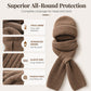 ❄️ Early Winter Hot Sale 60% OFF🧣 Women's Integrated Plush Knitted Hooded Scarf