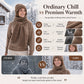 ❄️ Early Winter Hot Sale 60% OFF🧣 Women's Integrated Plush Knitted Hooded Scarf