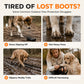 ⏰🐕Hot Sale 60% OFF💦Waterproof Anti-Drop Dog Boots with Adjustable Harness Suspender