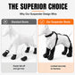 ⏰🐕Hot Sale 60% OFF💦Waterproof Anti-Drop Dog Boots with Adjustable Harness Suspender