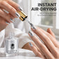 ⏳LAST DAY SALE 50% OFF 💅 No UV Lamp Needed! Quick Air-Dry Nail Polish | Salon Shine At Home