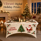 🔥 Early Christmas Sale 50%OFF 🎅 Christmas Stretch Tablecloth | Transform Your Party Table In Seconds 🎄