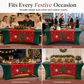 🔥 Early Christmas Sale 50%OFF 🎅 Christmas Stretch Tablecloth | Transform Your Party Table In Seconds 🎄