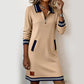 🍂Autumn Hot Sale 60% OFF🔥Women’s Fashion Collared Long-Sleeve Dress