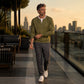 🎉 This Week's Special Sales - 60% OFF ✨ Men's Waffle Knit Henley Shirt Fake Two-Piece | Effortless Casual Style For Men