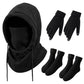🎉 This Week's Special Sales - 60% OFF ✨ ❄️ Balaclava Hood Set, Winter Face Cover with Touchscreen Gloves & Warm Socks ❄️
