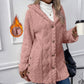🎉 This Week's Special Sales - 60% OFF ✨ Women's Hooded Plush Fleece Button Jacket