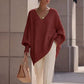 🍂Autumn Hot Sale 50% OFF🔥Women's Ultra Soft Mid-Length Knit Sweater, Relaxed Hip-Cover Crew Neck Jumper👚
