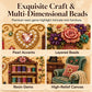 💎 Early Christmas Hot Sale 50% OFF🖼️ 3D Diamond Art Painting Kit for Adults, Full Drill DIY Gem Art Craft Set, Beginner Friendly Home Wall Decor Gift 🌿