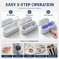 🎁Early Christmas Hot Sale 50% OFF🎅Rechargeable Multifunctional Ultrasonic Cleaner | Deep‑Clean Glasses, Jewelry & Dentures At Home