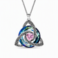 ⏳LAST DAY SALE 60% OFF !! 🌀Women's Celtic Knot Birthstone Pendant Necklace📿