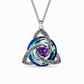 ⏳LAST DAY SALE 60% OFF !! 🌀Women's Celtic Knot Birthstone Pendant Necklace📿