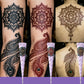 ⏳LAST DAY SALE 60% OFF !!📢Complete 3-Color Henna Tattoo Kit