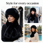 🎉This Week's Special Sales - 50% OFF✨ Winter Plush Scarf & Hat Set –Full Head & Neck Coverage, Blocks Severe Cold 🧣❄️